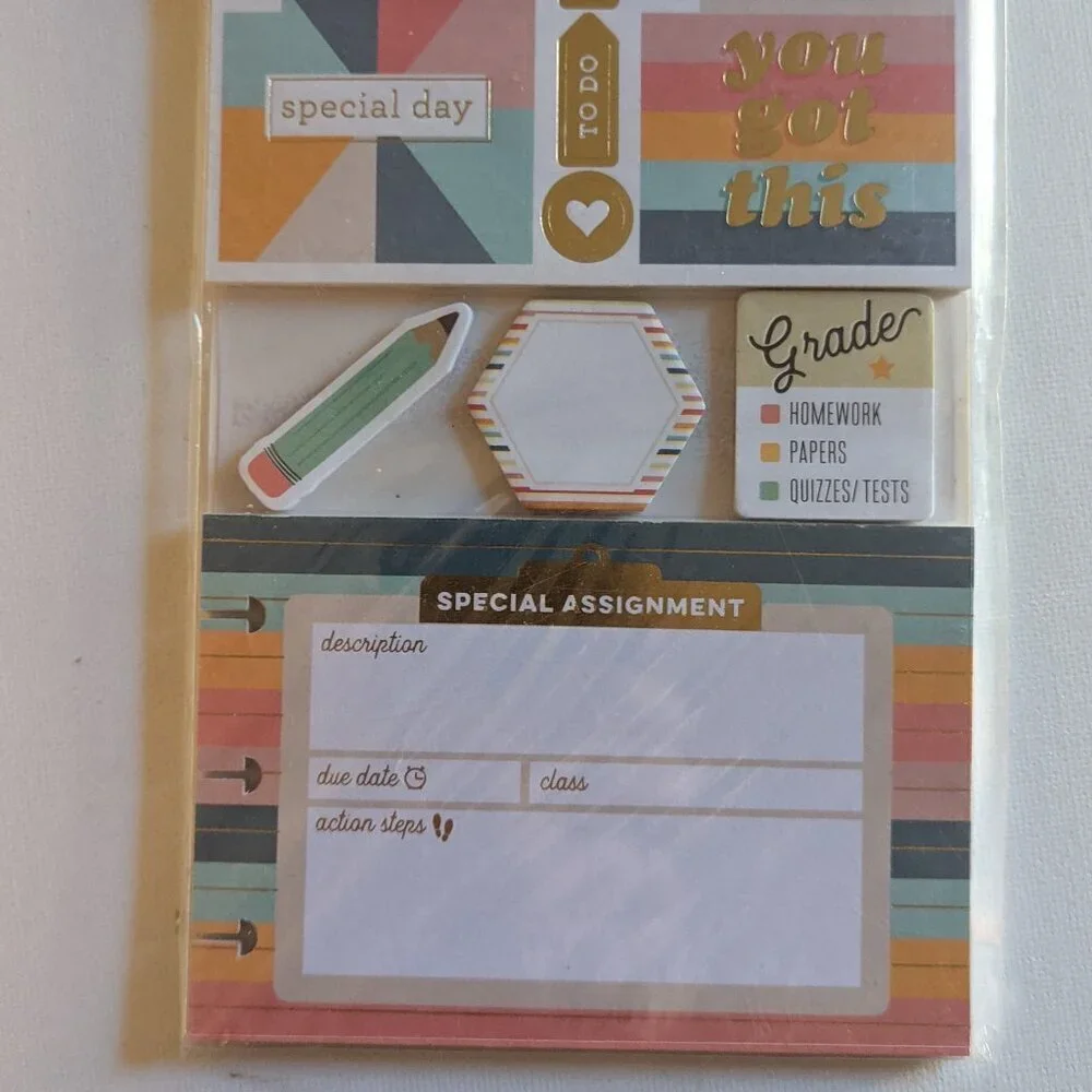 NWT Teacher Back to School 327pcs Happy Planner Sticker Multi Pack Stickers NEW